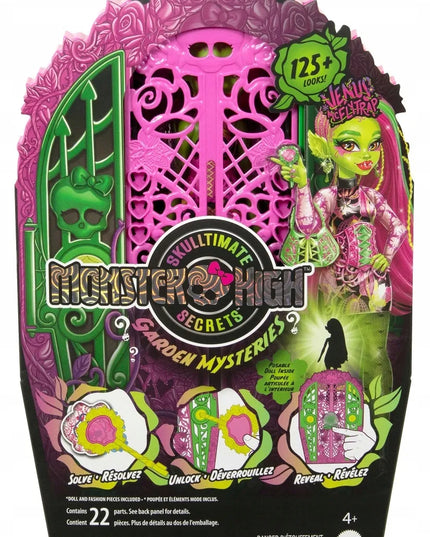 Monster High lėlė Skulltimate Secrets: Sodo paslaptys, Venus McFlytrap