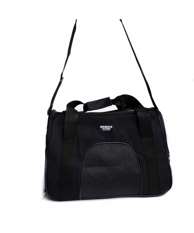 Morello gyvūnų transportavimo krepšys 40 cm x 24 cm x 32 cm, juodas
