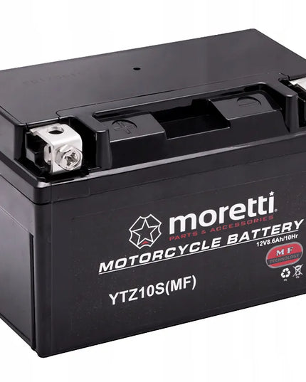 Moretti AGM akumuliatorius MTZ10S 8,6Ah 12V YTZ10S Martinelli