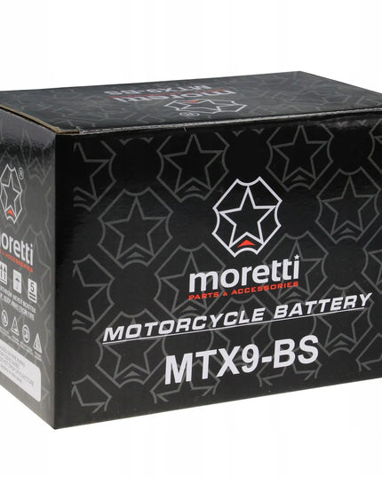 Moretti AGM (Gel) MTX9-BS Martinelli akumuliatorius