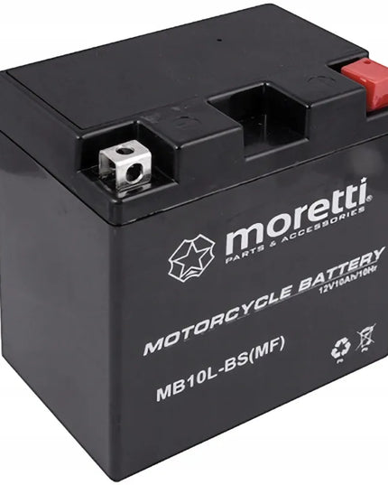 Moretti AGM (gelinis) akumuliatorius MB10L-BS 12V Martinelli