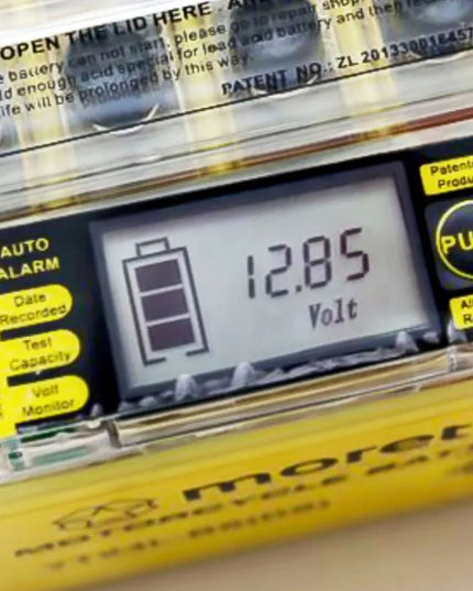 Moretti AGM MTX9-BS gelinis akumuliatorius su indikatoriumi motoroleriams ir motociklams