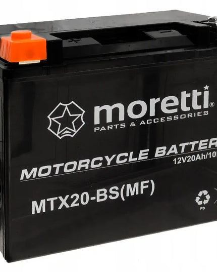 Moretti MTX20-BS 20 Ah YTX20-BS Martinelli gelinis akumuliatorius
