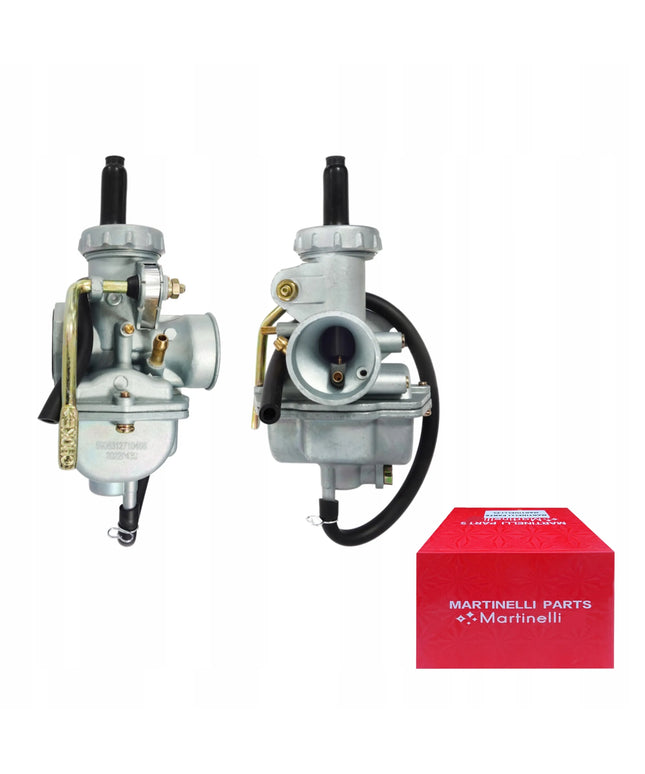 Moretti Street PZ20 karbiuratorius, 80CC 4T, 17 mm, rankinis droselis