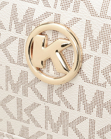 Moteriškas rudas kuprinės–rankinės 2in1 modelis – elegantiška miesto kuprinė iš dirbtinės odos su anti-theft kišene ir papildomu dirželiu