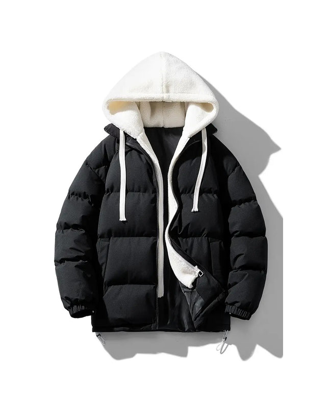 Moteriška žieminė striukė su pašiltinimu ir gobtuvu – stilinga šilta striukė rudeniui ir žiemai