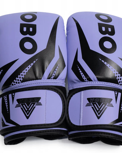 Moteriškos bokso pirštinės VoBo 10 oz, violetinės