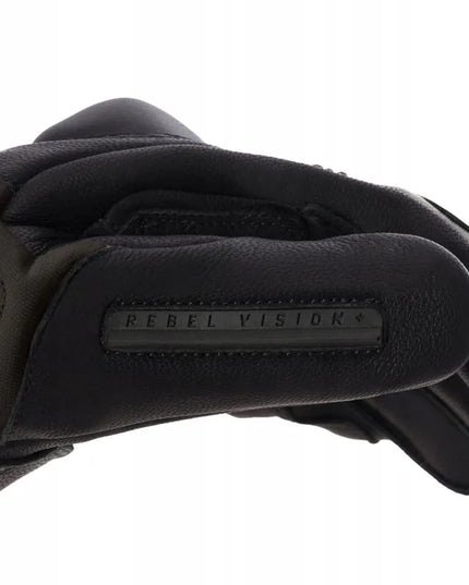 Motociklinės pirštinės Rebelhorn Range Black/Anthracite/Fluo Yellow, dydis S