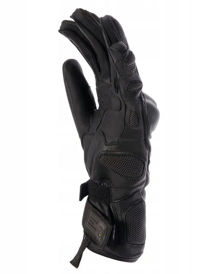 Motociklinės pirštinės Rebelhorn Range Black/Anthracite/Fluo Yellow, dydis S