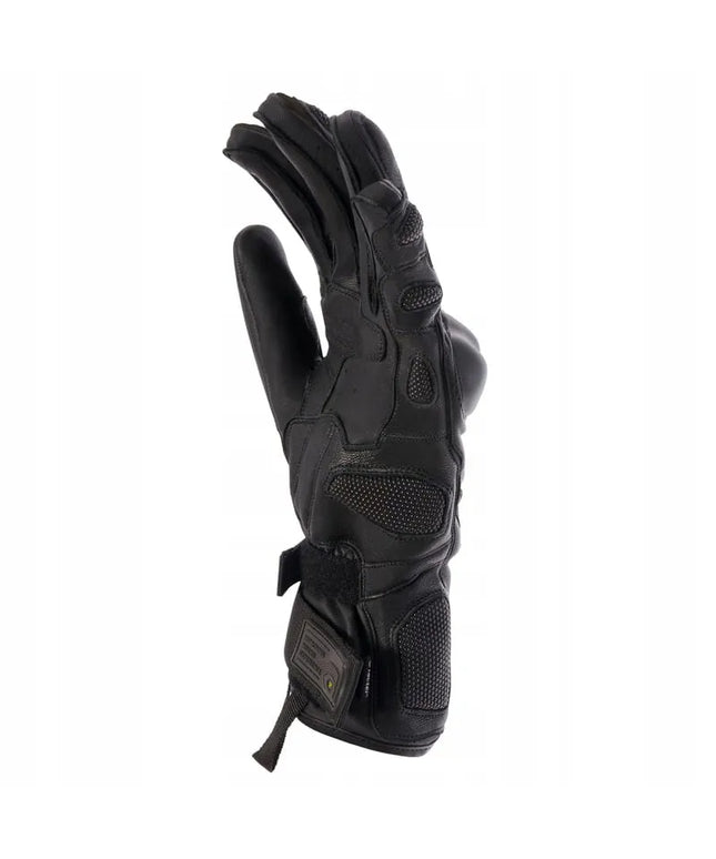 Motociklinės pirštinės Rebelhorn Range Black/Anthracite/Fluo Yellow, dydis S