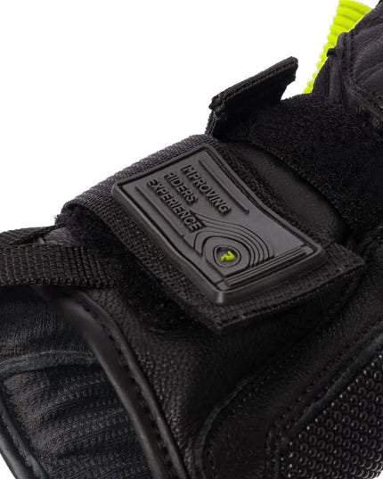 Motociklinės pirštinės Rebelhorn Range Black/Anthracite/Fluo Yellow, dydis S
