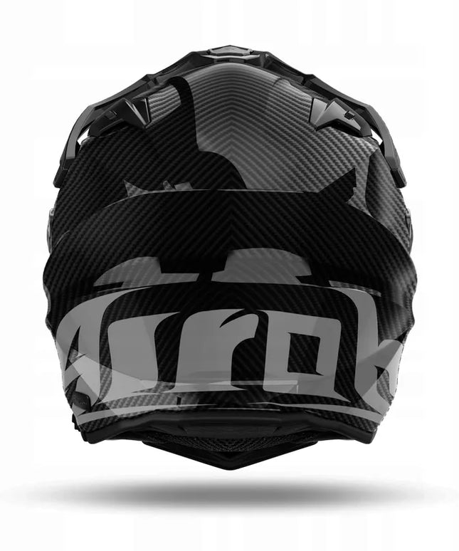 Motociklininko šalmas Airoh Commander 2 Carbon Full Carbon Gloss XXL