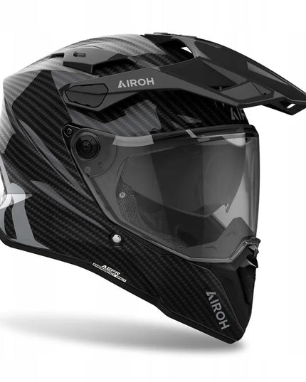 Motociklininko šalmas Airoh Commander 2 Carbon Full Carbon Gloss XXL