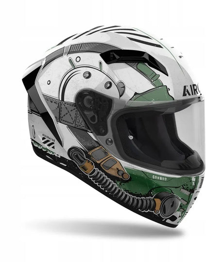 Motociklininko šalmas Airoh Connor Alligator Gloss XL