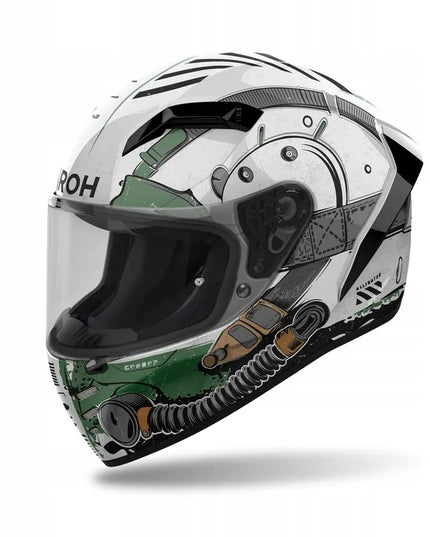 Motociklininko šalmas Airoh Connor Alligator Gloss XL