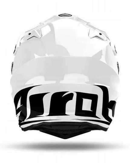 Motociklininko šalmas Cross Enduro Airoh Commander 2 Color White Gloss