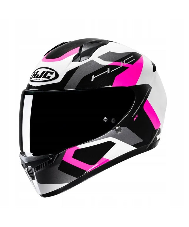 Motociklininko šalmas HJC C10 Tins White/Pink