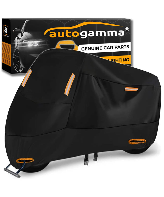 Motociklo, motorolerio ir dviračio uždangalas vandeniui atsparus Oxford 210D PU