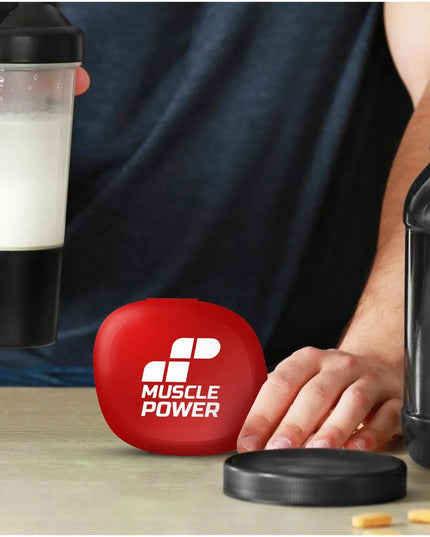 MP Sport tablečių dėžutė Pill Box – be BPA, patikimas organizatorius papildams