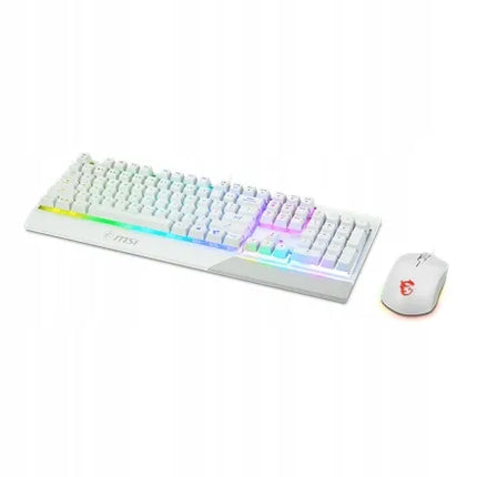 MSI Vigor GK30 COMBO WHITE laidinės klaviatūros ir pelės rinkinys
