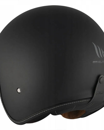 MT HELMETS LE MANS 2 SV S JET BLACK MATT atviras motociklininko šalmas