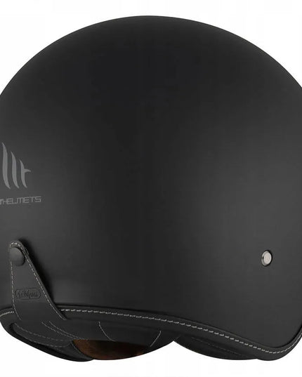 MT HELMETS LE MANS 2 SV S JET BLACK MATT atviras motociklininko šalmas