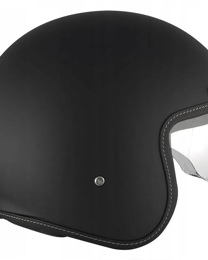 MT HELMETS LE MANS 2 SV S JET BLACK MATT atviras motociklininko šalmas