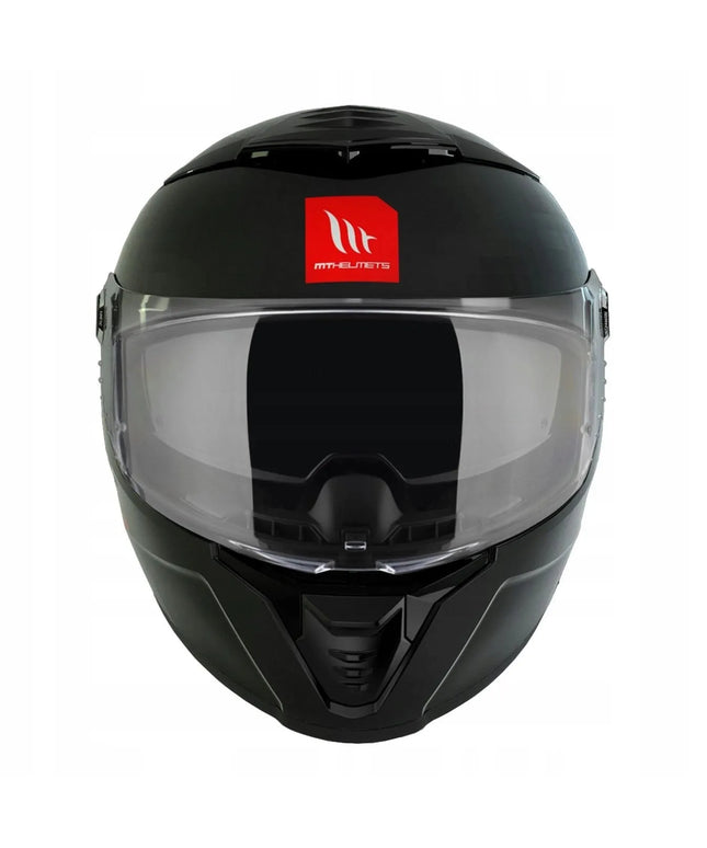 MT THUNDER 4 SV SOLID BLACK MATT Motociklininko šalmas integralinis