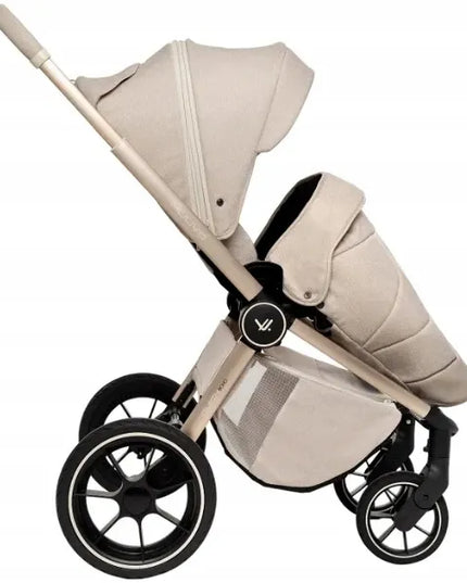 Muuvo Quick Boho - daugiafunkcis vaikiškas vežimėlis, 2 viename rinkinys | Beige