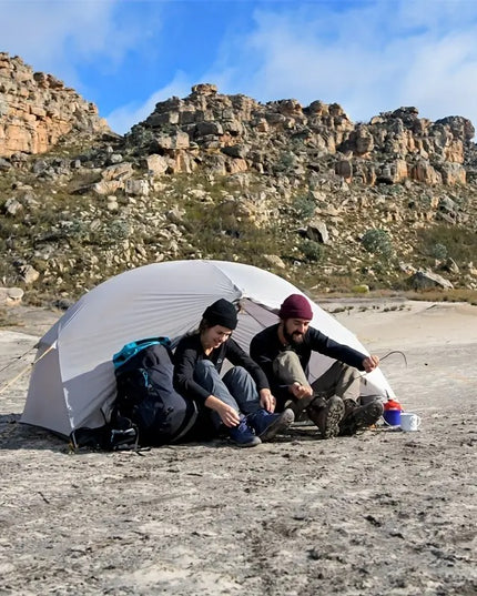 Naturehike Mongar 2 tamsiai mėlyna lengva turistinė palapinė 2 asmenims – atspari vandeniui