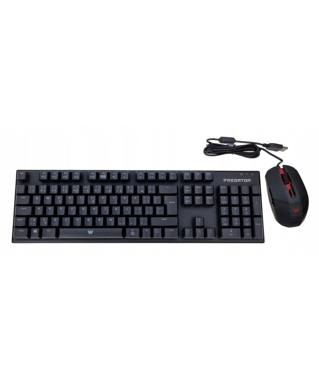 NAUJA KLAVIATŪRA IR PELĖ ACER PREDATOR USB ČEKIŠKA