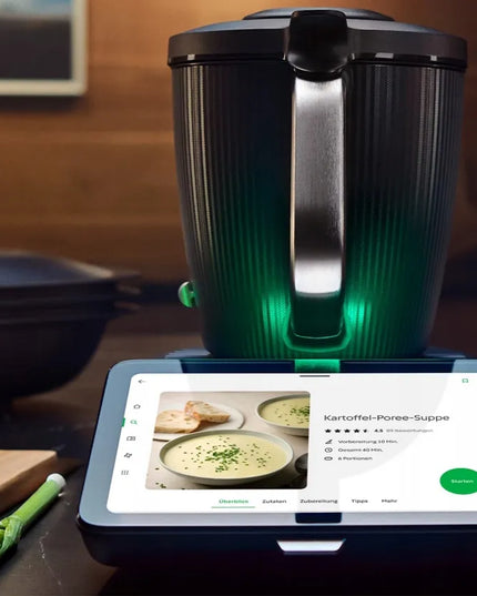 Naujas „Vorwerk Thermomix TM7 BLACK“ virtuvinis robotas
