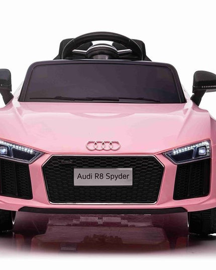 NAUJAUSIAS ORIGINALUS AUDI R8 SU LICENCIJA – MINKŠTA SĖDYNĖ IR MINKŠTI RATAI