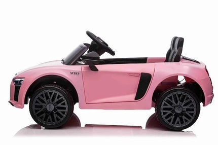 NAUJAUSIAS ORIGINALUS AUDI R8 SU LICENCIJA – MINKŠTA SĖDYNĖ IR MINKŠTI RATAI