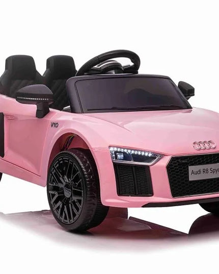 NAUJAUSIAS ORIGINALUS AUDI R8 SU LICENCIJA – MINKŠTA SĖDYNĖ IR MINKŠTI RATAI