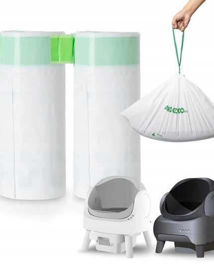 Neakasa M1 Waste Bags šiukšlių maišai kačių tualetui, 30 vnt., 2 ritinėliai, patvarūs