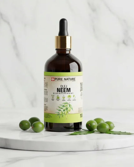Neem aliejus nerafinuotas natūralus šalto spaudimo 500ml 0,5L