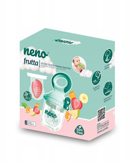 Neno Frutta kramtukas čiulptukas maistui ir vaisiams, 3 dydžiai