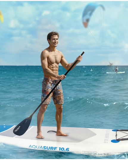 Neo-sport AQUASURF pripučiama irklentė (SUP lenta) 320 x 81 x 15 cm, 7-in-1 rinkinys