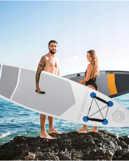 Neo-sport AQUASURF pripučiama irklentė (SUP lenta) 320 x 81 x 15 cm, 7-in-1 rinkinys