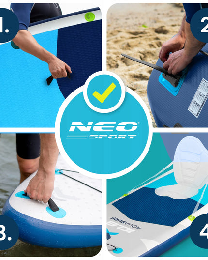 Neo-sport pripučiama SUP irklentė 320 cm su priedais