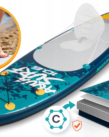 Neo-sport pustoma SUP lenta 320 cm su priedų rinkiniu
