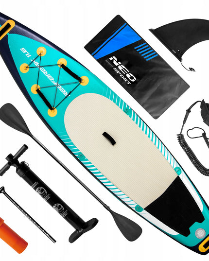 Neo-sport Reefbreak SUP irklentė 350 x 81 x 15 cm mega komplektas 7-viename