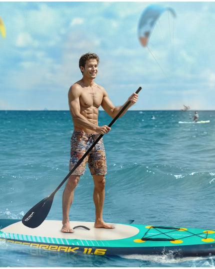 Neo-sport Reefbreak SUP irklentė 350 x 81 x 15 cm mega komplektas 7-viename