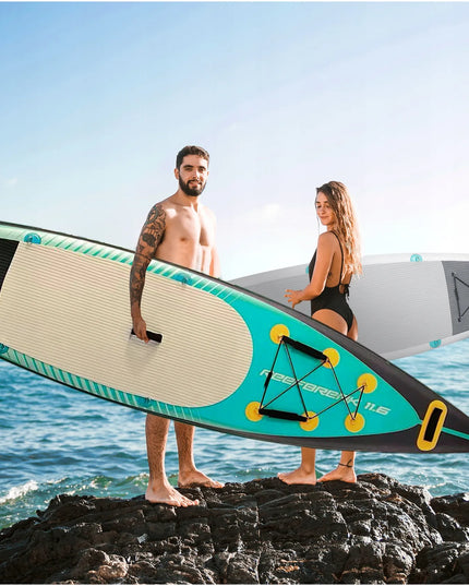 Neo-sport Reefbreak SUP irklentė 350 x 81 x 15 cm mega komplektas 7-viename