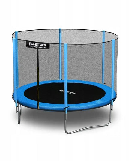 Neo-sport sodo batutas 8ft (252 cm) su išoriniu tinklu ir kopėčiomis