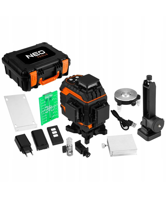NEO TOOLS 75-141 25 m kryžminis lazeris