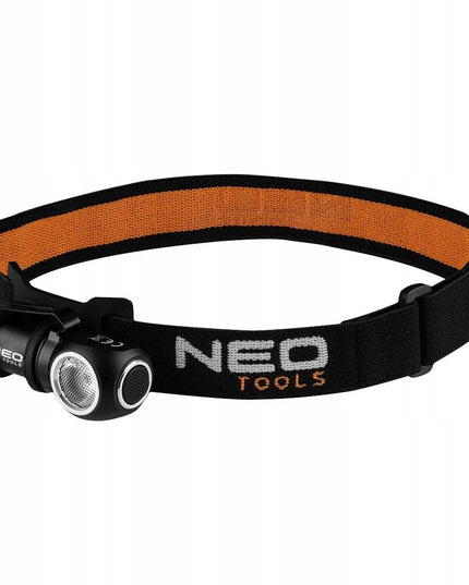 NEO TOOLS pakraunamas LED galvos žibintuvėlis, 600 lm