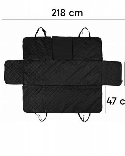 Neperšlampamas šunų kilimėlis į automobilį 204x139,5 cm, sėdynių užvalkalas