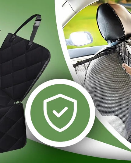 Neperšlampamas šunų kilimėlis į automobilį 204x139,5 cm, sėdynių užvalkalas